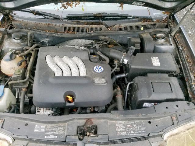 3VWSK69M93M123516 - 2003 VOLKSWAGEN JETTA GLS GRAY photo 7