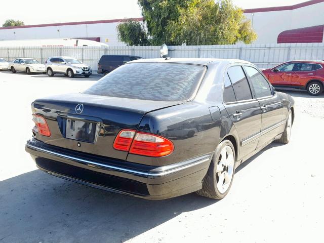 WDBJF65G5YA959541 - 2000 MERCEDES-BENZ E 320 BLACK photo 4