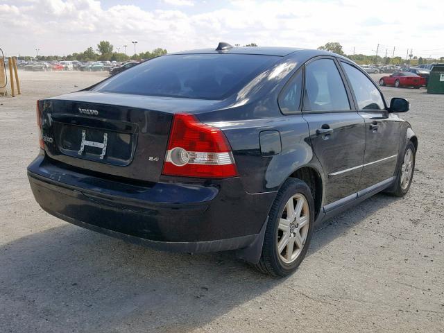 YV1MS382272298546 - 2007 VOLVO S40 2.4I BLACK photo 4