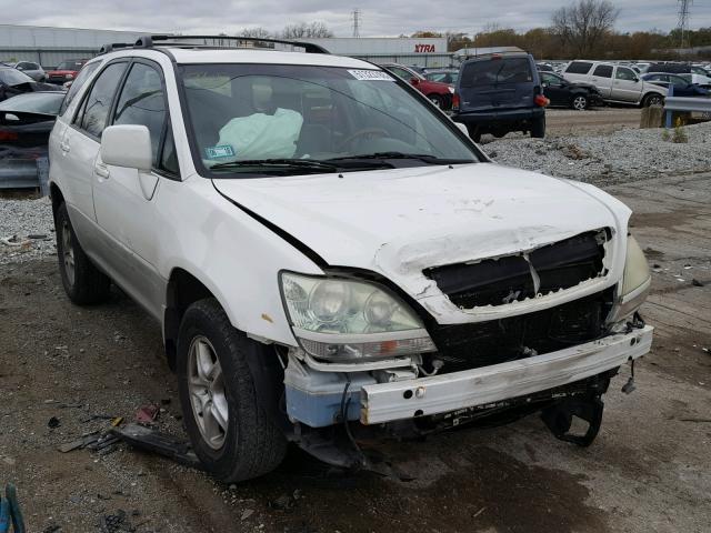 JTJHF10U030298092 - 2003 LEXUS RX 300 WHITE photo 1