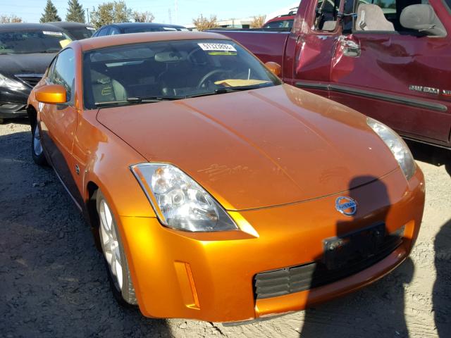 JN1AZ34E73T021791 - 2003 NISSAN 350Z COUPE ORANGE photo 1