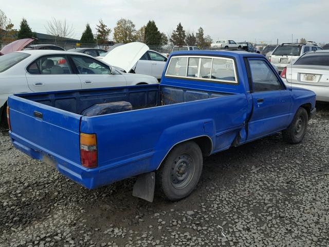 JT4RN55D6E5015453 - 1984 TOYOTA PICKUP 1/2 BLUE photo 4