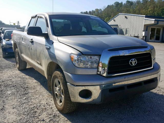 5TBBV54138S506031 - 2008 TOYOTA TUNDRA DOU SILVER photo 1