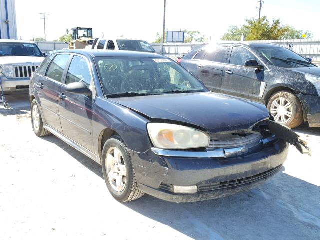 1G1ZU648X5F177652 - 2005 CHEVROLET MALIBU MAX BLUE photo 1