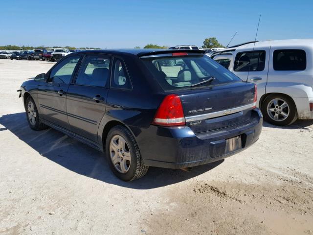 1G1ZU648X5F177652 - 2005 CHEVROLET MALIBU MAX 蓝色 照片 3