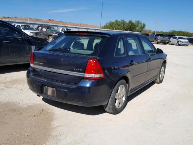 1G1ZU648X5F177652 - 2005 CHEVROLET MALIBU MAX 蓝色 照片 4