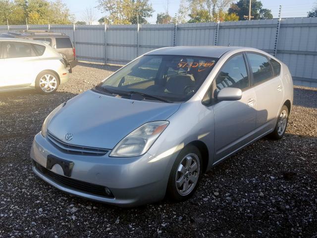 JTDKB20U157005983 - 2005 TOYOTA PRIUS SILVER photo 2