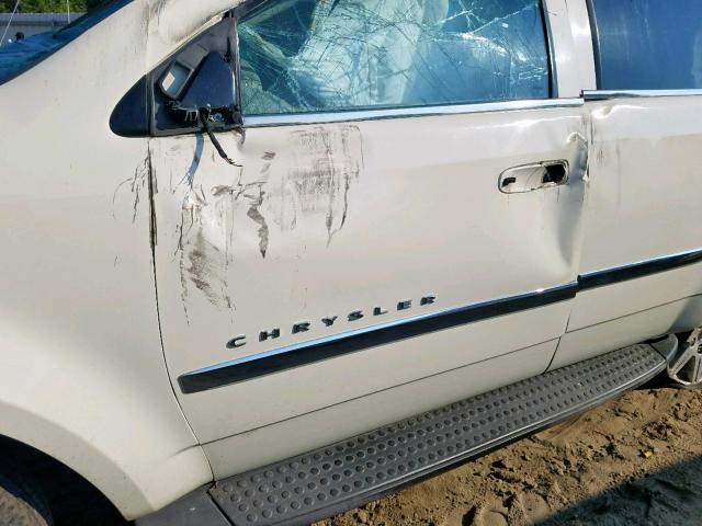 1A8HX58297F512843 - 2007 CHRYSLER ASPEN LIMI WHITE photo 10