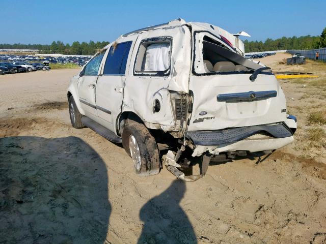 1A8HX58297F512843 - 2007 CHRYSLER ASPEN LIMI WHITE photo 3