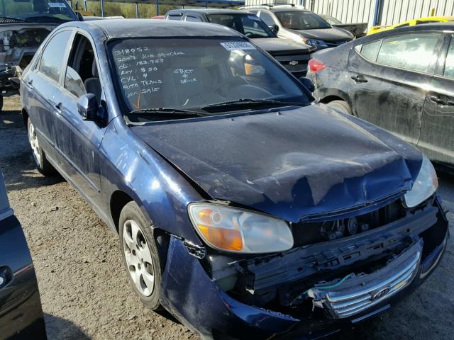 KNAFE122475461549 - 2007 KIA SPECTRA EX BLUE photo 1