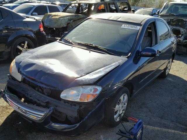 KNAFE122475461549 - 2007 KIA SPECTRA EX BLUE photo 2