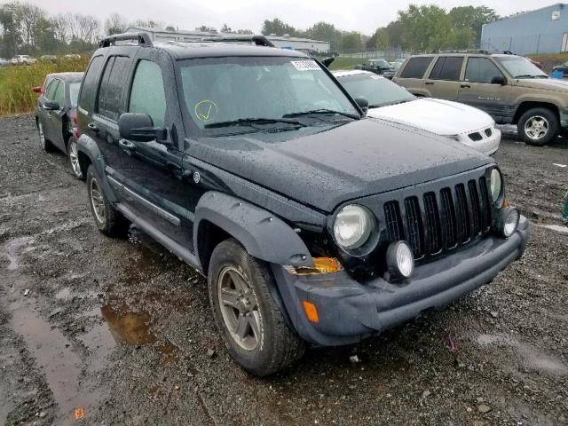 1J4GL38K25W518381 - 2005 JEEP LIBERTY RE BLACK photo 1