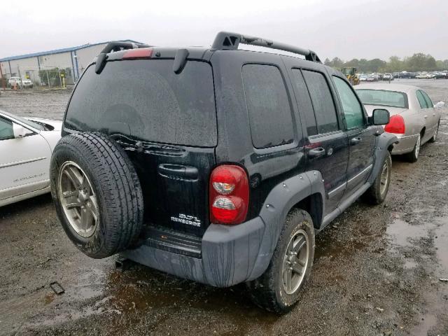 1J4GL38K25W518381 - 2005 JEEP LIBERTY RE BLACK photo 4