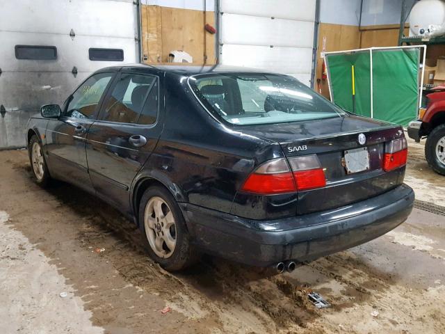 YS3EF48Z8Y3049478 - 2000 SAAB 9-5 SE BLACK photo 3