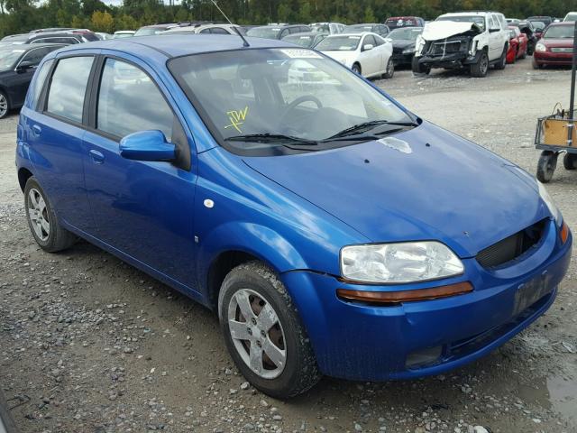 KL1TD66608B057502 - 2008 CHEVROLET AVEO BASE Blau Foto 1