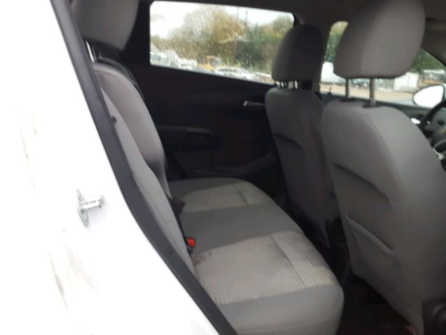 1G1JA6SH4C4189877 - 2012 CHEVROLET SONIC LS 白色 照片 6