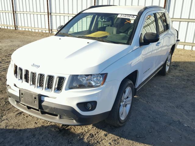 1C4NJCBA0GD675800 - 2016 JEEP COMPASS SP 白色 照片 2