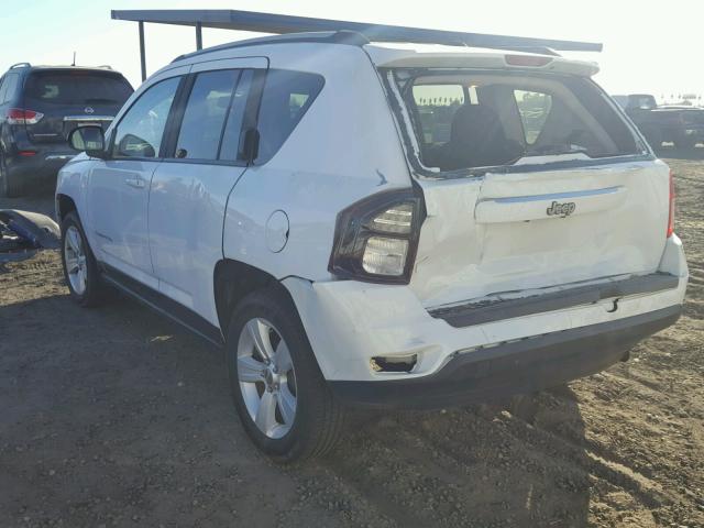 1C4NJCBA0GD675800 - 2016 JEEP COMPASS SP 白色 照片 3