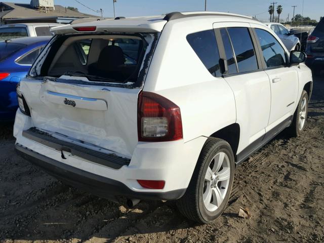 1C4NJCBA0GD675800 - 2016 JEEP COMPASS SP 白色 照片 4