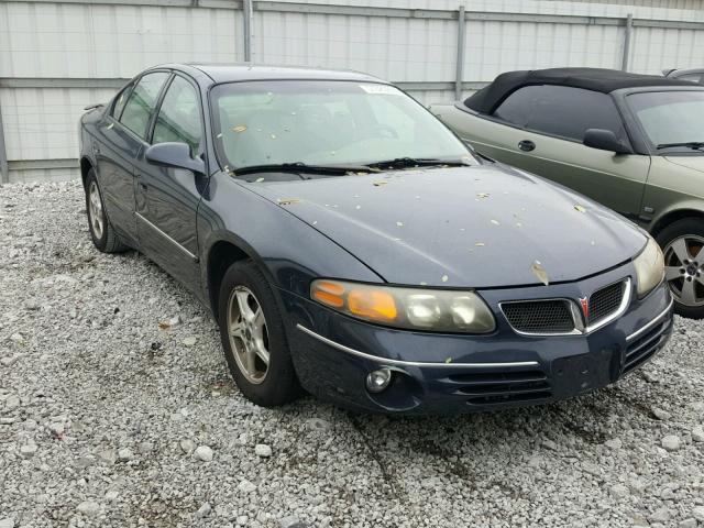 1G2HX54K814202932 - 2001 PONTIAC BONNEVILLE BLUE photo 1