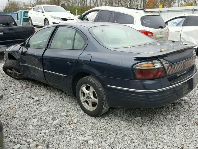 1G2HX54K814202932 - 2001 PONTIAC BONNEVILLE BLUE photo 3