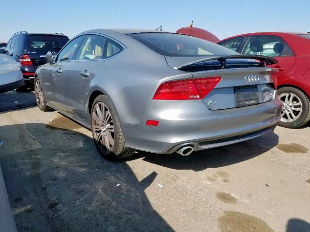 WAU2MAFCXFN010046 - 2015 AUDI A7 PRESTIG SILVER photo 3