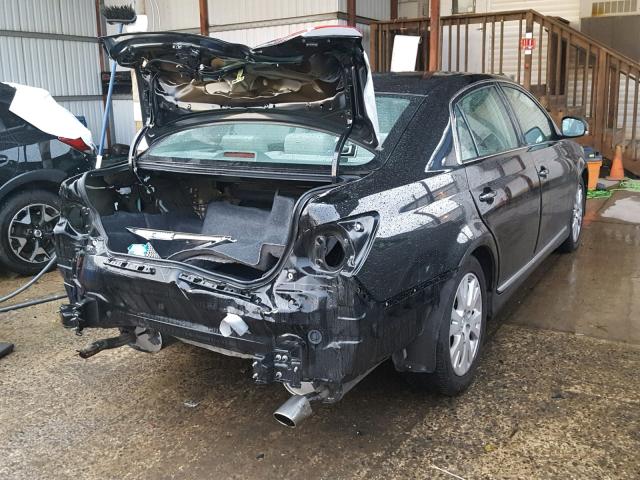 4T1BK3DB0BU390122 - 2011 TOYOTA AVALON BAS BLACK photo 4