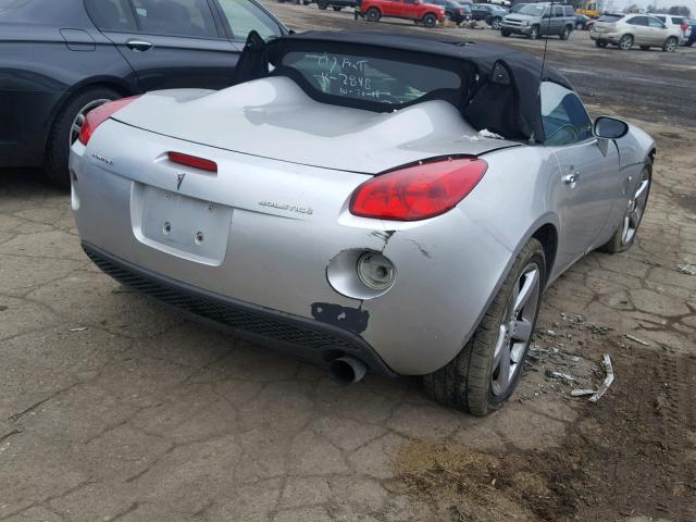 1G2MB35B57Y112848 - 2007 PONTIAC SOLSTICE SILVER photo 4