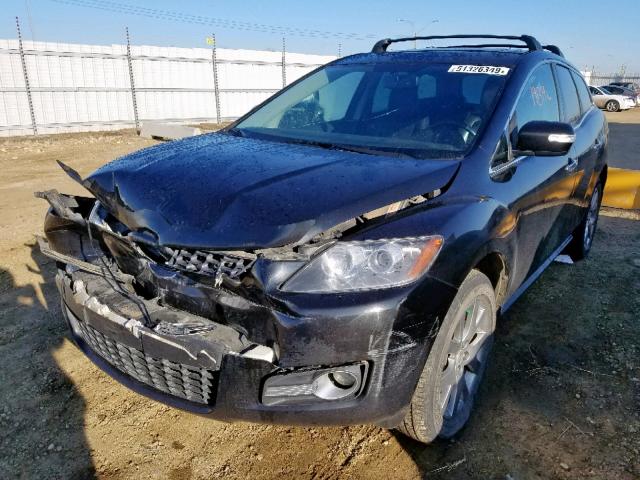 JM3ER293890226666 - 2009 MAZDA CX-7 BLACK photo 2