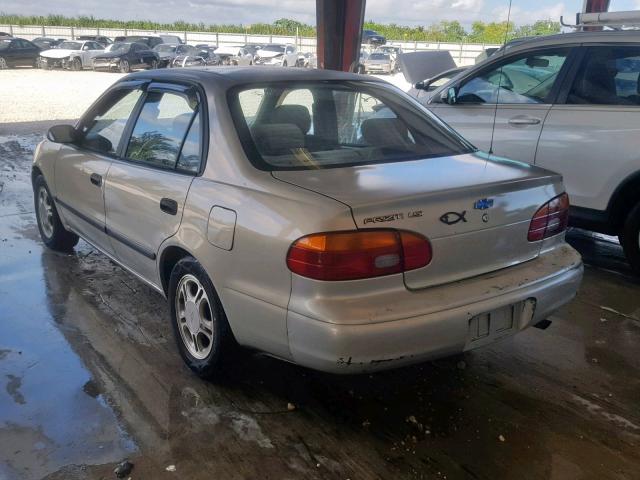 1Y1SK5283YZ432443 - 2000 CHEVROLET GEO PRIZM თაფლისფერი ფოტო 3
