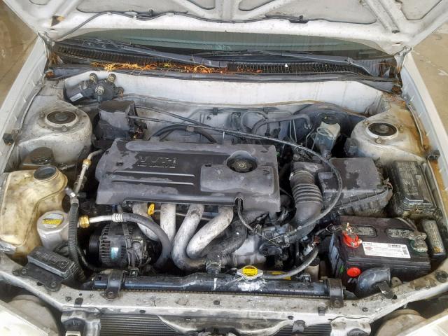 1Y1SK5283YZ432443 - 2000 CHEVROLET GEO PRIZM თაფლისფერი ფოტო 7