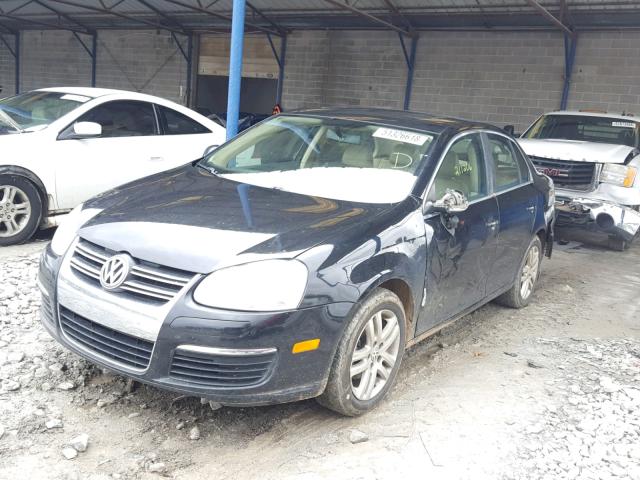 3VWSF71K17M011559 - 2007 VOLKSWAGEN JETTA 2.5 BLACK photo 2