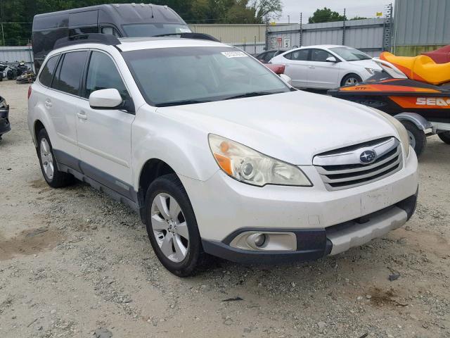 4S4BRBKC6B3420649 - 2011 SUBARU OUTBACK 2. WHITE photo 1