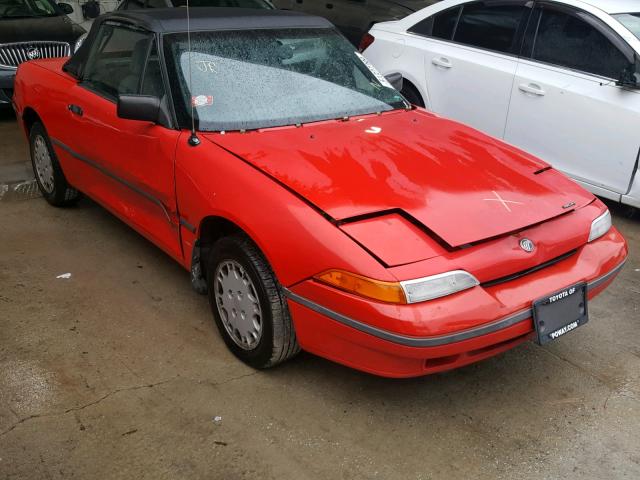 6MPCT01Z3P8643741 - 1993 MERCURY CAPRI RED photo 1