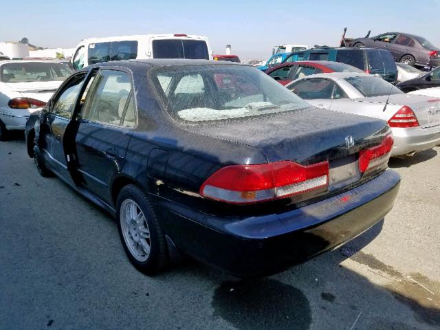 3HGCG66552G705150 - 2002 HONDA ACCORD LX BLACK photo 3