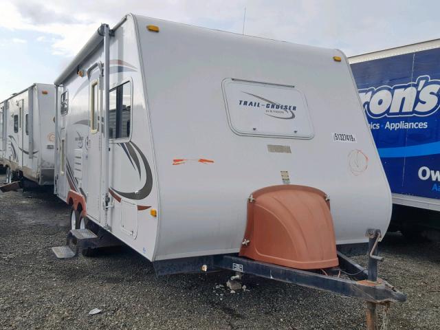 4WYT02E2582904919 - 2008 TRAIL KING TRAILER WHITE photo 1