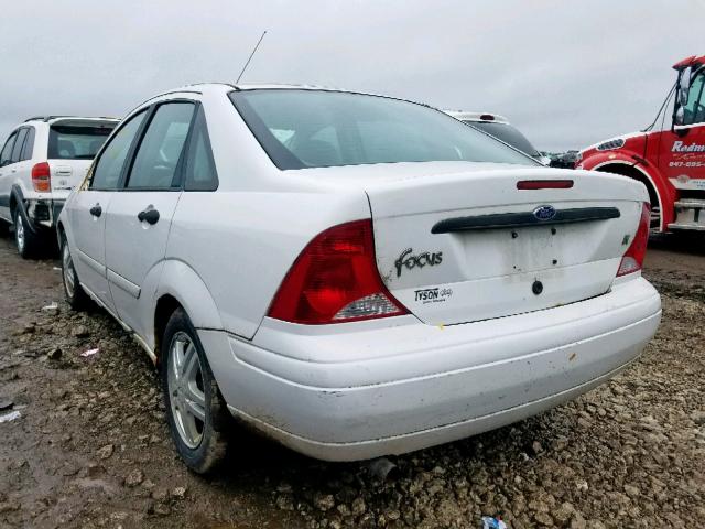 1FAFP34P42W356925 - 2002 FORD FOCUS SE WHITE photo 3