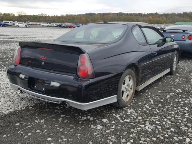 2G1WX12K939236529 - 2003 CHEVROLET MONTE CARL შავი ფოტო 4