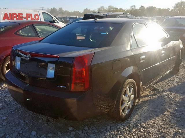 1G6DP567250210477 - 2005 CADILLAC CTS HI FEA BLACK photo 4