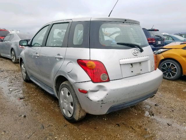 JTKKT604450128523 - 2005 TOYOTA SCION XA SILVER photo 3