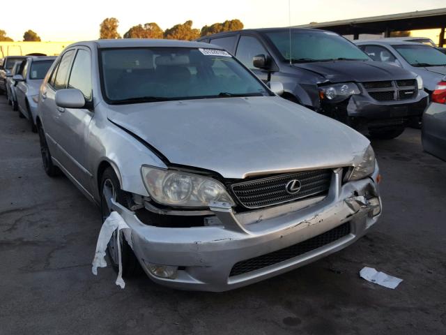 JTHBD192840089943 - 2004 LEXUS IS 300 SILVER photo 1