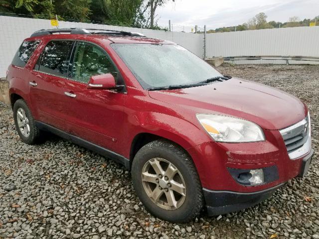 5GZEV23778J301803 - 2008 SATURN OUTLOOK XR RED photo 1