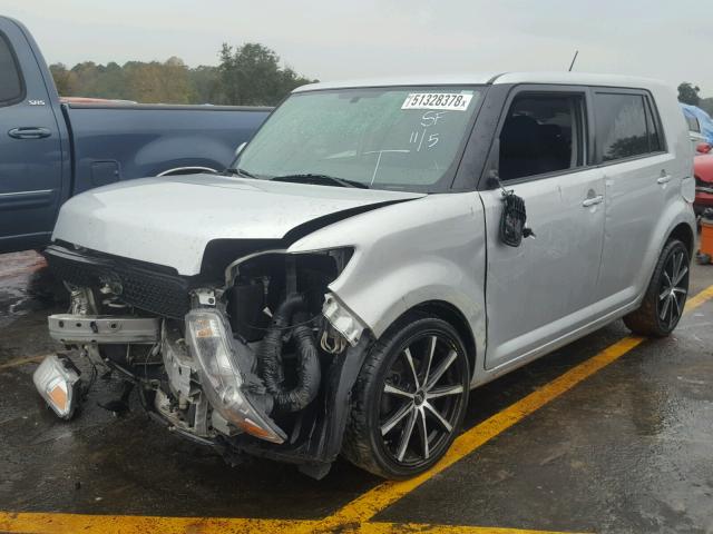 JTLKE50E081006605 - 2008 TOYOTA SCION XB Күміс фото 2