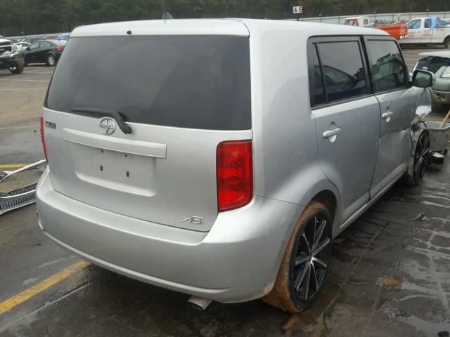 JTLKE50E081006605 - 2008 TOYOTA SCION XB Күміс фото 4