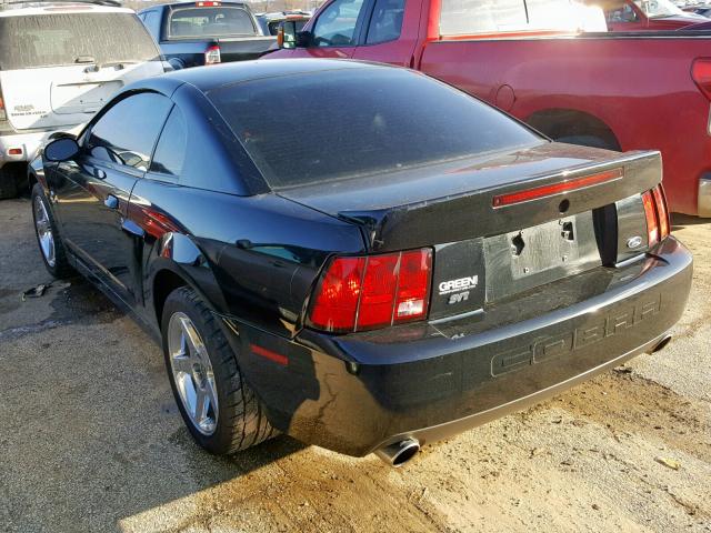 1FAFP48Y24F227030 - 2004 FORD MUSTANG CO BLACK photo 3