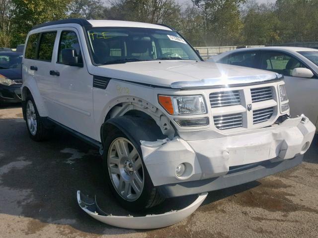 1D4PU4GKXBW600268 - 2011 DODGE NITRO HEAT WHITE photo 1