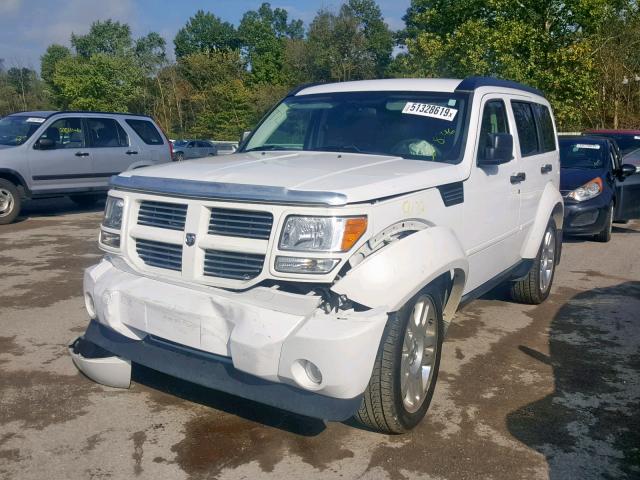 1D4PU4GKXBW600268 - 2011 DODGE NITRO HEAT WHITE photo 2