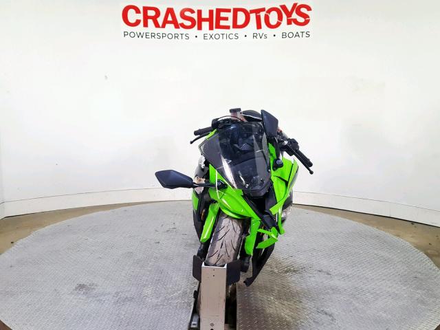 JKBZXJF11GA008742 - 2016 KAWASAKI ZX636 F GREEN photo 3