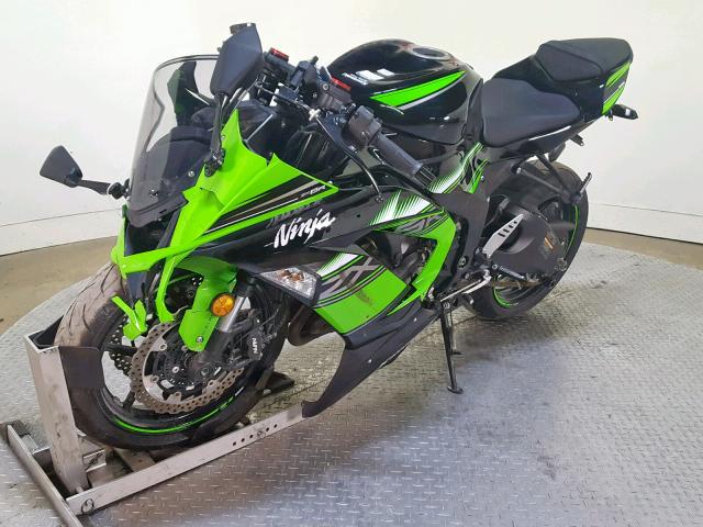 JKBZXJF11GA008742 - 2016 KAWASAKI ZX636 F GREEN photo 4