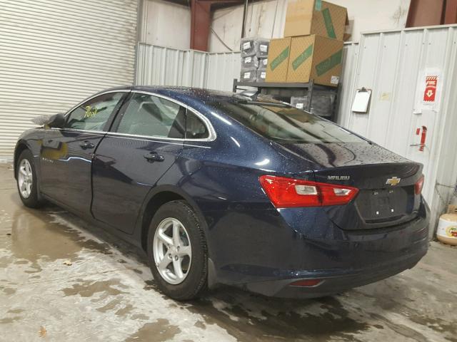 1G1ZB5ST5JF175342 - 2018 CHEVROLET MALIBU LS 蓝色 照片 3